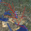 Каспийский транзитный коридор в страны Ближнего Востока и Средней Азии.